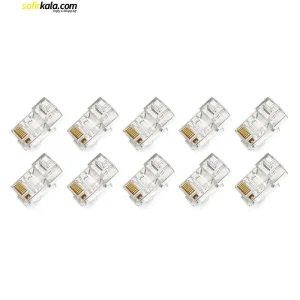 کانکتور Cat6 ای ام پی مدل AMP-110 بسته 10 عددی