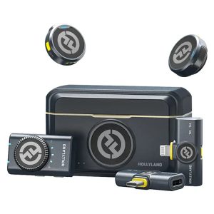 ست میکروفون یقه‌ای بیسیم هالی‌لند مدل lark m2 مجموعه 2عددی